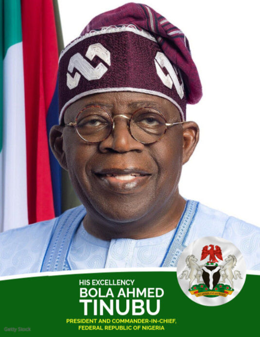 H.E. President Bola Ahmed Tinubu, GCFR