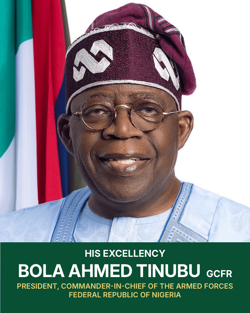 President Bola Ahmed Tinubu, GCFR